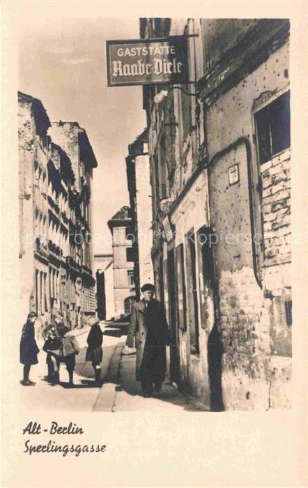 Alt-BERLIN Sperlingsgasse