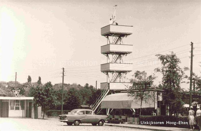 Hoog-Elten Emmerik KLEVE NRW Uitkijktoren Aussichtsturm
