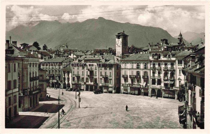 LOCARNO Lago Maggiore TI Piazza Grande