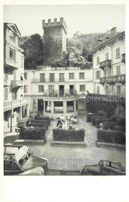 BELLINZONA TI Hotel Croce Federale Ristorante Alberto