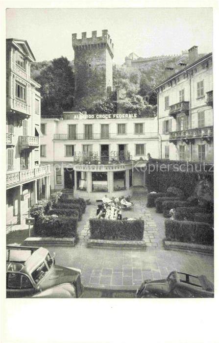 BELLINZONA TI Hotel Croce Federale Ristorante Alberto