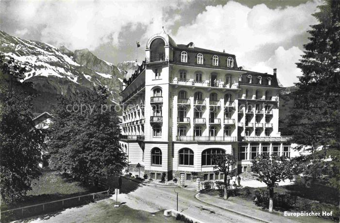 Engelberg  OW Hotel Europaeischer Hof