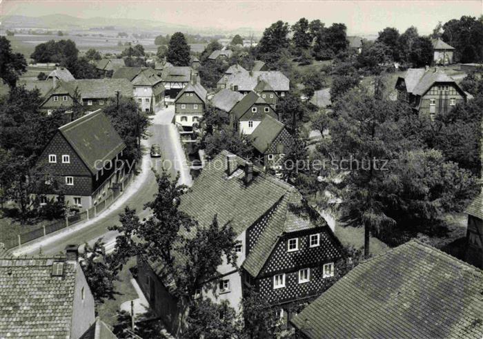 Obercunnersdorf Loebau GoeRLITZ Sachsen Teilansicht Erholungsort
