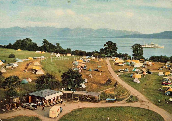 Kressbronn Bodensee BW Campingplatz Gohren Naturstrand