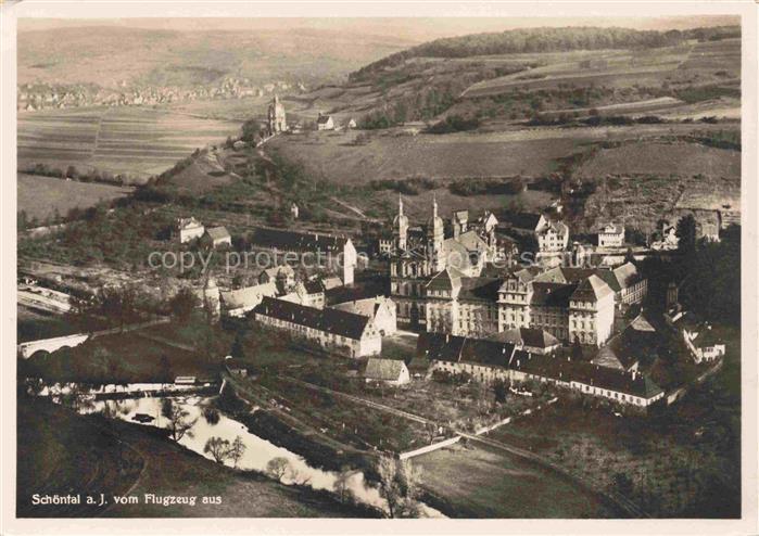 Schoental Jagst BW Fliegeraufnahme