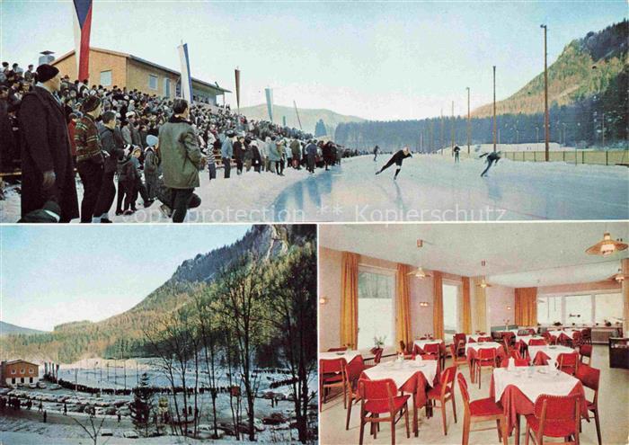 Inzell Traunstein Bayern Eisstadion Eisschnelllaufbahn