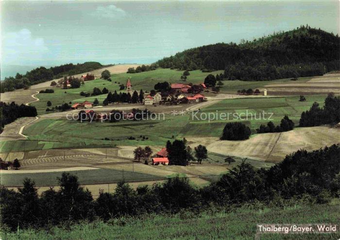 Thalberg Wegscheid Bayerischer Wald Niederbayern Panorama