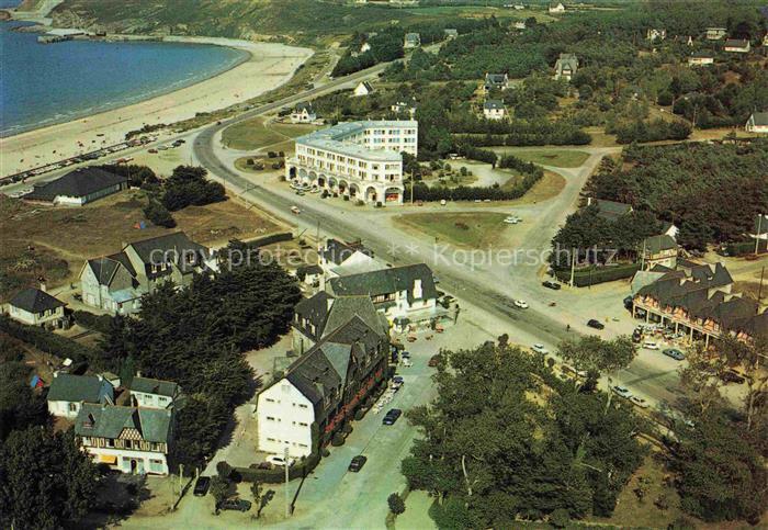 Sables d Or-les-Pins Dinan 22 Cotes-d Armor Les Hôtels vue aérienne