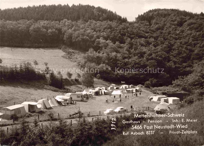 Neustadt-Wied Rheinland-Pfalz Campingplatz Mettelshahner Schweiz Gasthaus Pensio