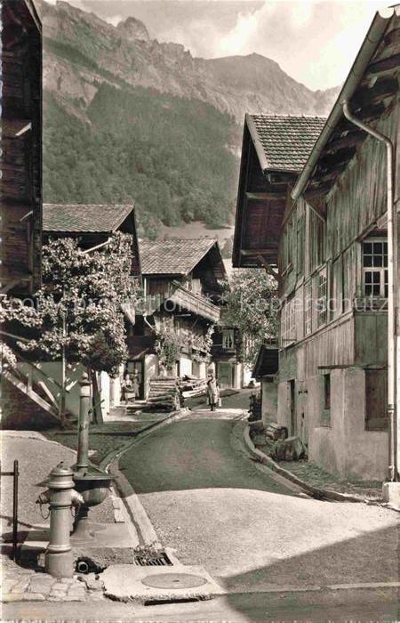 Brienz Brienzersee BE Dorfpartie