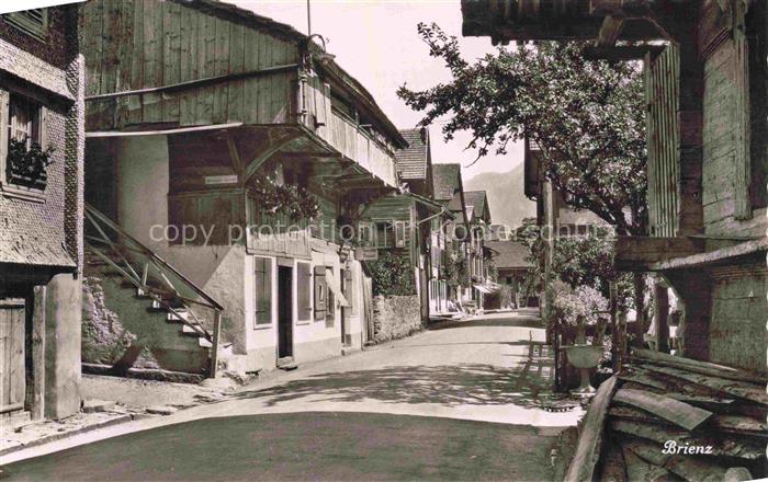 Brienz Brienzersee BE Ortsmotiv Zentrum