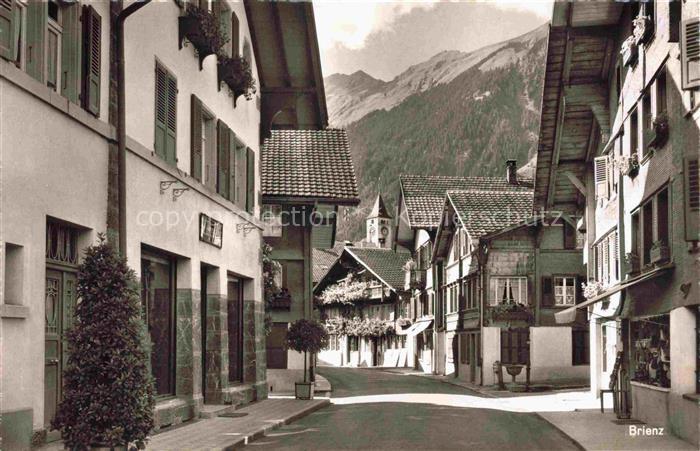 Brienz Brienzersee BE Dorfpartie