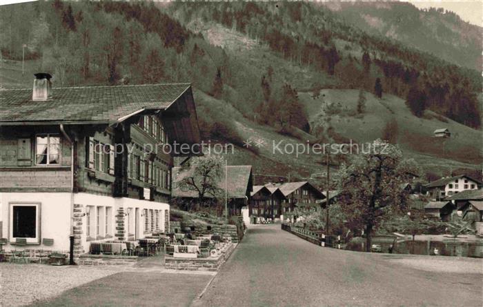 Ebligen Oberried Brienzersee BE Gasthof Hirschen