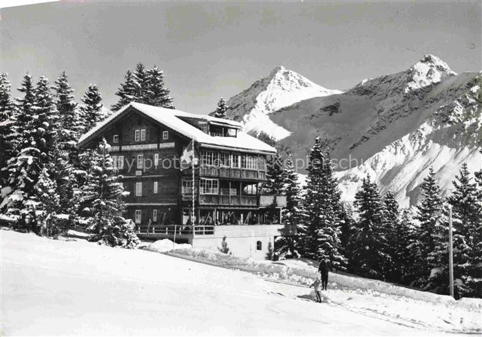 AROSA GR Chalet Arlenwald Winterlandschaft