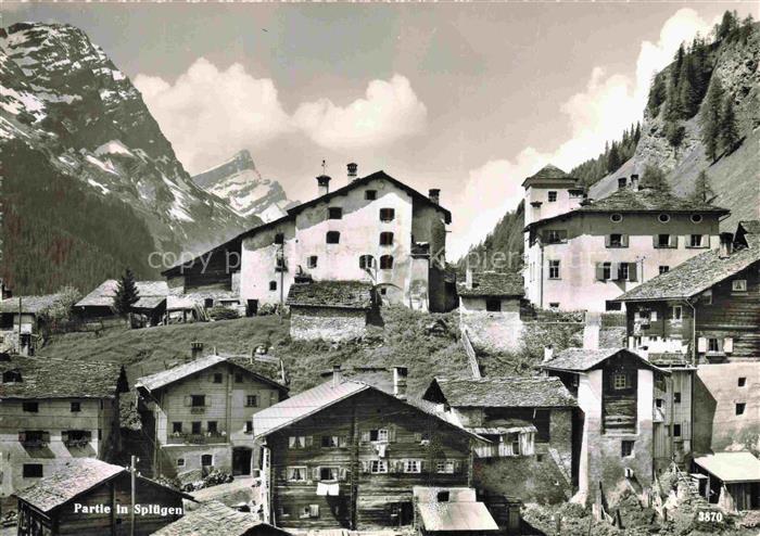 Spluegen 2113m GR Teilansicht