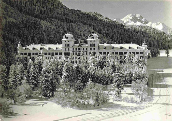 St Moritz  SANKT MORITZ GR Grand Hotel Kurhaus Wintersportplatz Alpen