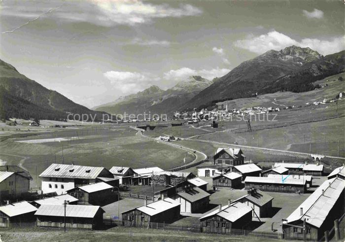 S-chanf GR Flablager mit Blick gegen Zuoz