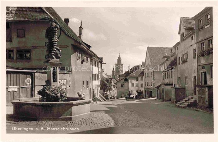 ueberlingen Bodensee BW Hanselebrunnen