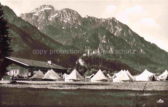 Falkenheim Schwangau Ostallgaeu Bayern Panorama Blick auf Schloss Neuschwanstein