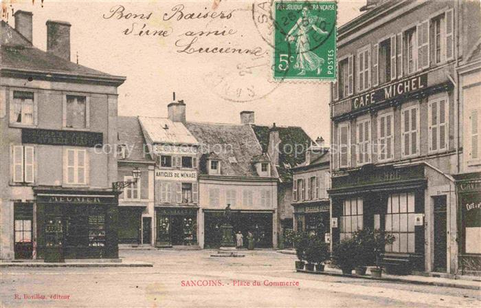 Sancoins Saint-Amand-Montrond 18 Cher Place du Commerce