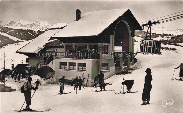 Megeve Bonneville 74 Haute-Savoie La Téléférique du Mont d'Arbois Sports d'hiver