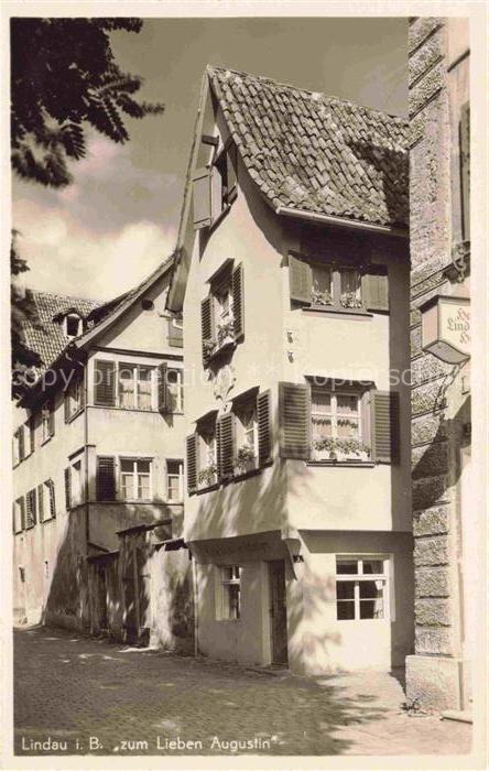 LINDAU Bodensee Bayern Gasthaus Zum Lieben Augustin