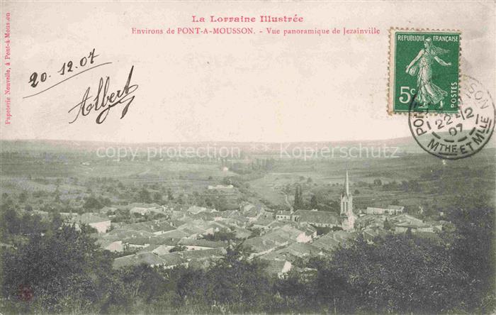 Jezainville Pont-a-Mousson NANCY 54 Meurthe-et-Moselle Vue panoramique