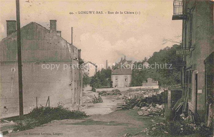Longwy 54 Meurthe-et-Moselle Rue de la Chiers