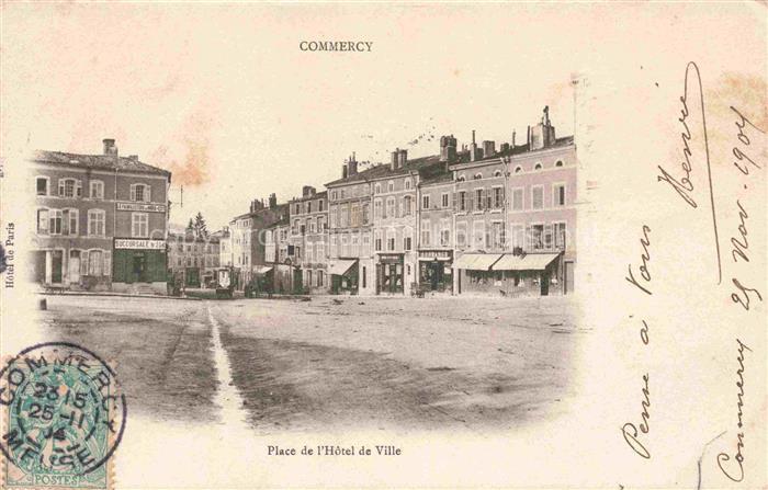 COMMERCY 55 Meuse Place de l'Hotel de Ville