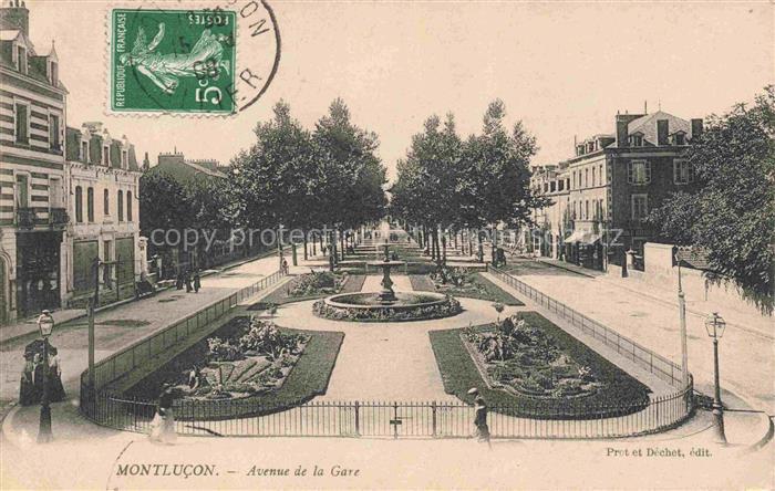 MONTLUCON 03 Allier Avenue de la Gare