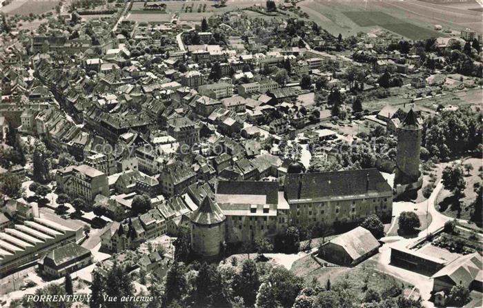Porrentruy JU Vue aerienne