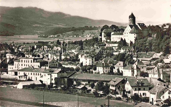 Porrentruy JU Vue generale Chateau