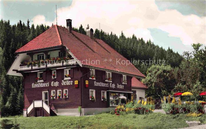 ST BLASIEN BW Konditorei Cafe Zeller