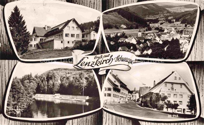 Lenzkirch Hochschwarzwald BW Ortspartien Teilansichten