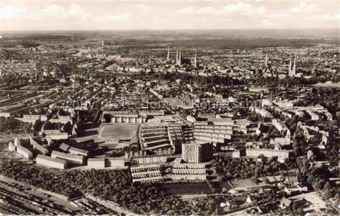 LueBECK  CITY Fliegeraufnahme