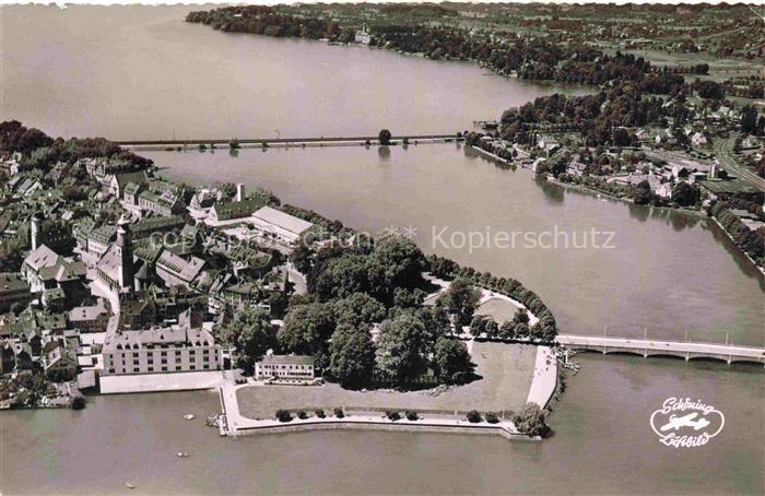LINDAU  Bodensee Bayern Fliegeraufnahme
