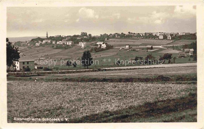 Schoeneck Vogtland Panorama