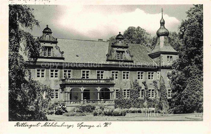 Spenge Herford NRW Rittergut Muehlenburg