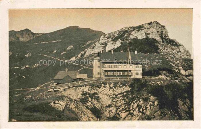 Rotwandhaus 1765m Schliersee Bayern Panorama