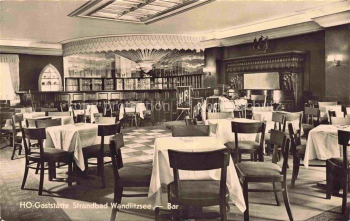 Wandlitzsee Wandlitz Barnim Brandenburg HOG Strandbad Wandlitzsee Bar