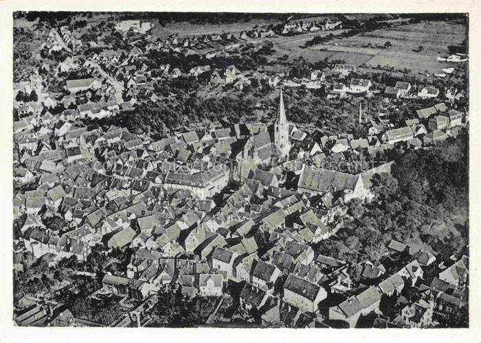 Michelstadt Odenwald Hessen Fliegeraufnahme