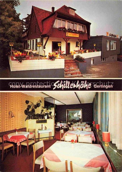 Gerlingen  Stuttgart Ludwigsburg BW Hotel Waldrestaurant Schillerhoehe