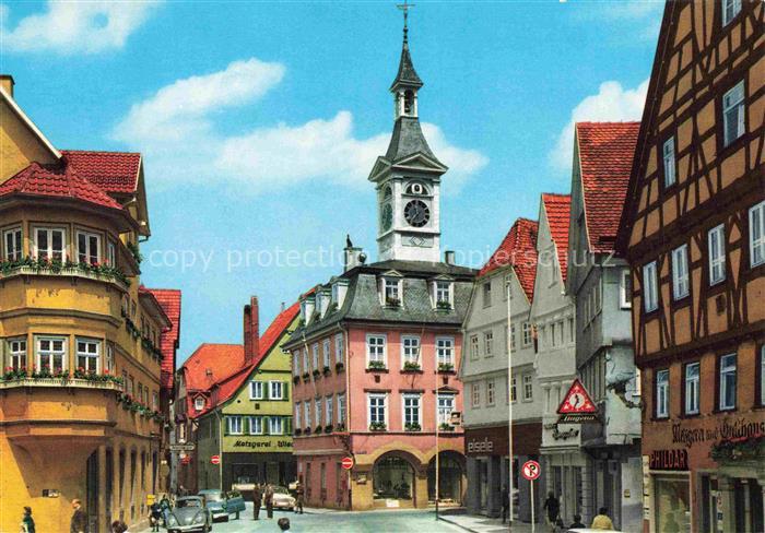 Aalen BW Altes Rathaus mit Spionturm
