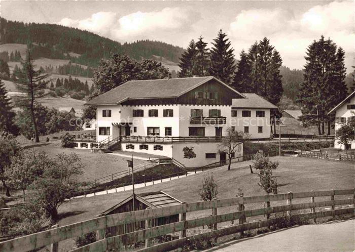 Wertach Bayern Schimmelreiter Jugendgesundungsstaette der DAK