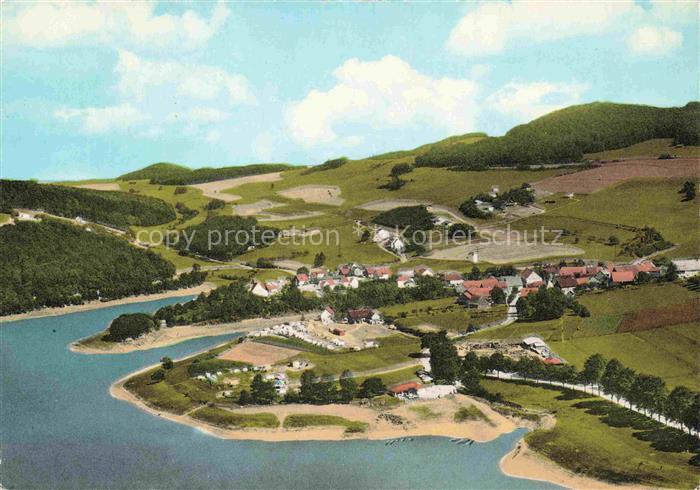 Heringhausen Diemelsee Waldeck Hessen Fliegeraufnahme