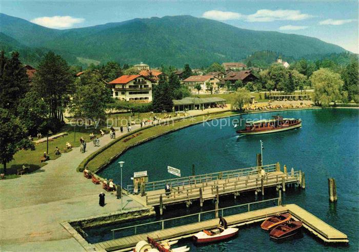BAD WIEssEE Tegernsee Bayern Promenade