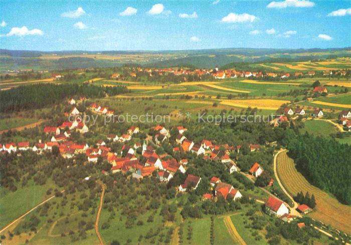 Unteriflingen Schopfloch Freudenstadt BW Fliegeraufnahme