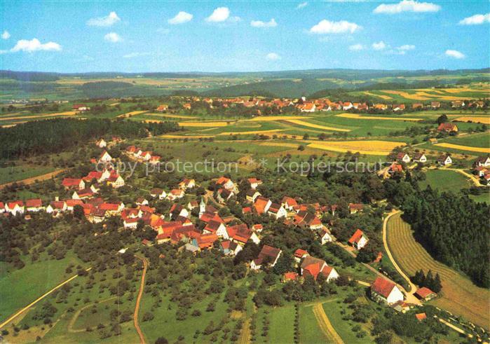 Unteriflingen Schopfloch Freudenstadt BW Fliegeraufnahme