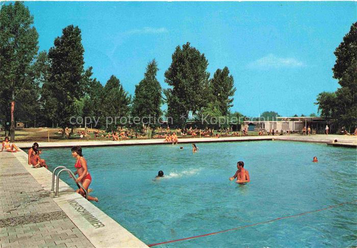 Eriskirch Bodenseekreis BW Schwimmbecken mit Bodenseestrandbad