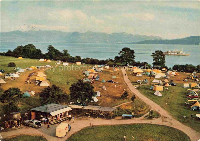 Gohren (Camping) Kressbronn Langenargen Bodensee BW Campingplatz Naturstrand Fli